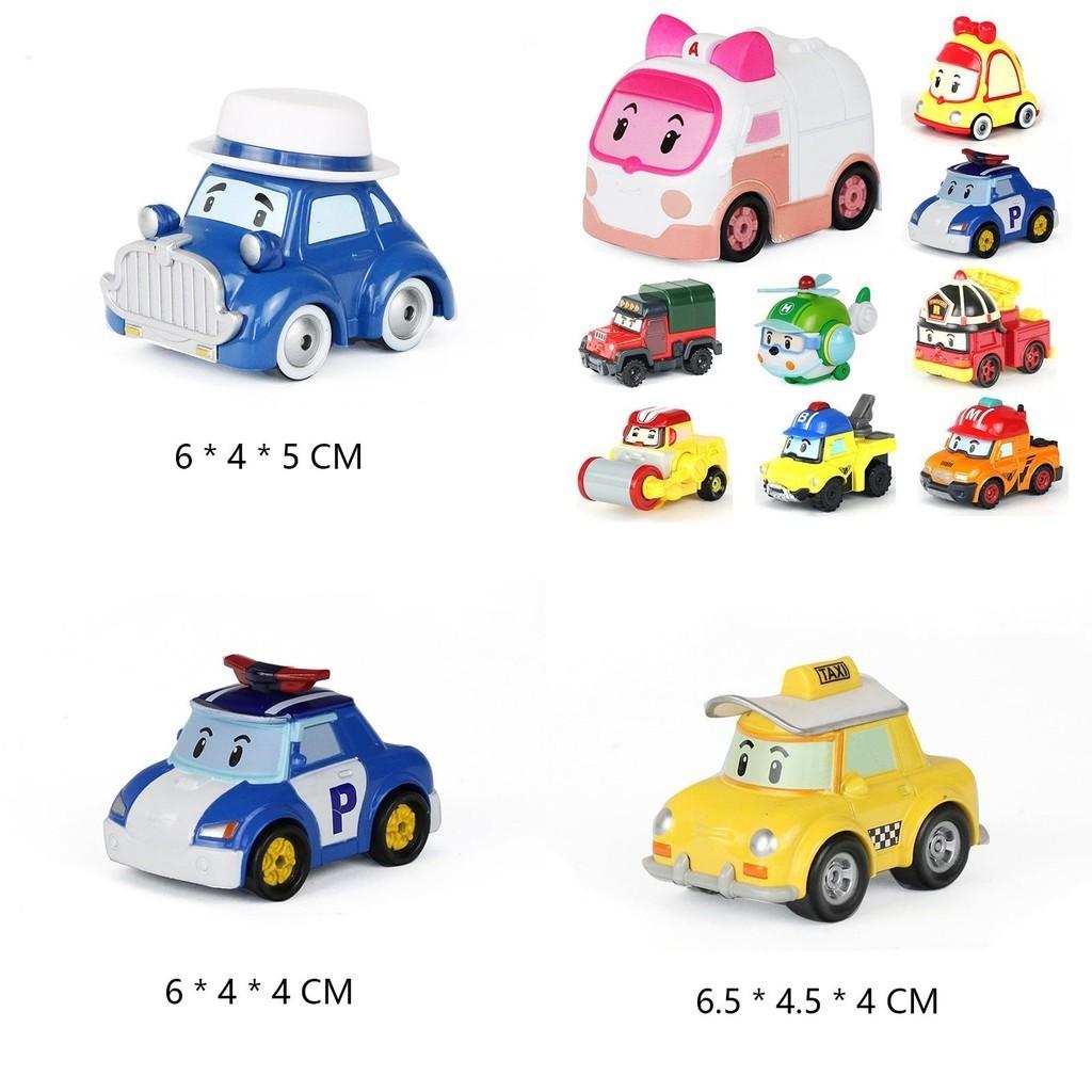 New 19 Styles Robocar Poli Mini Vehicle Car And Bus Toys South Korea Kids Gift