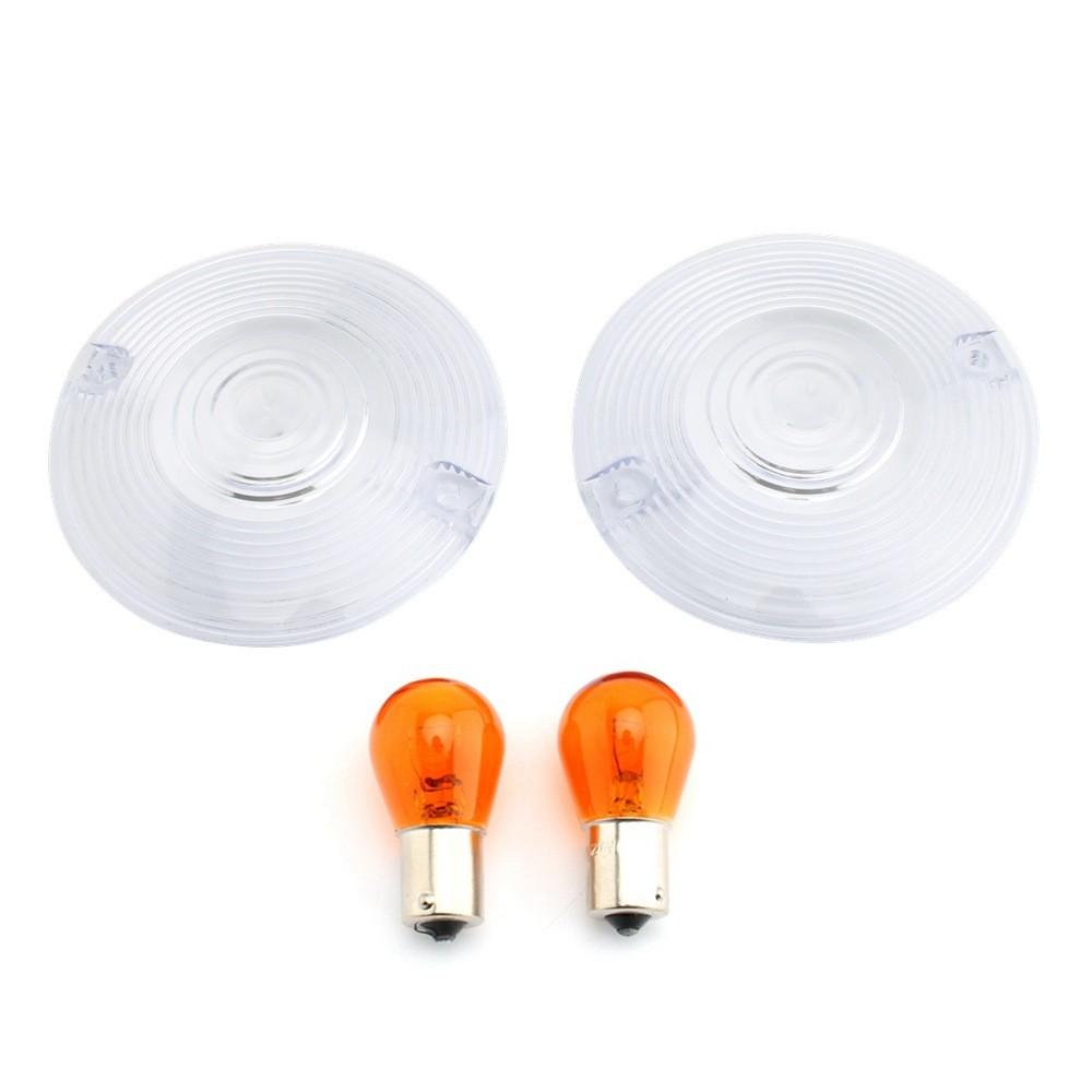 

Essential Direction Indicator Covers For Harley Motorcycles With Multiple Color Variants Clear Lens Set