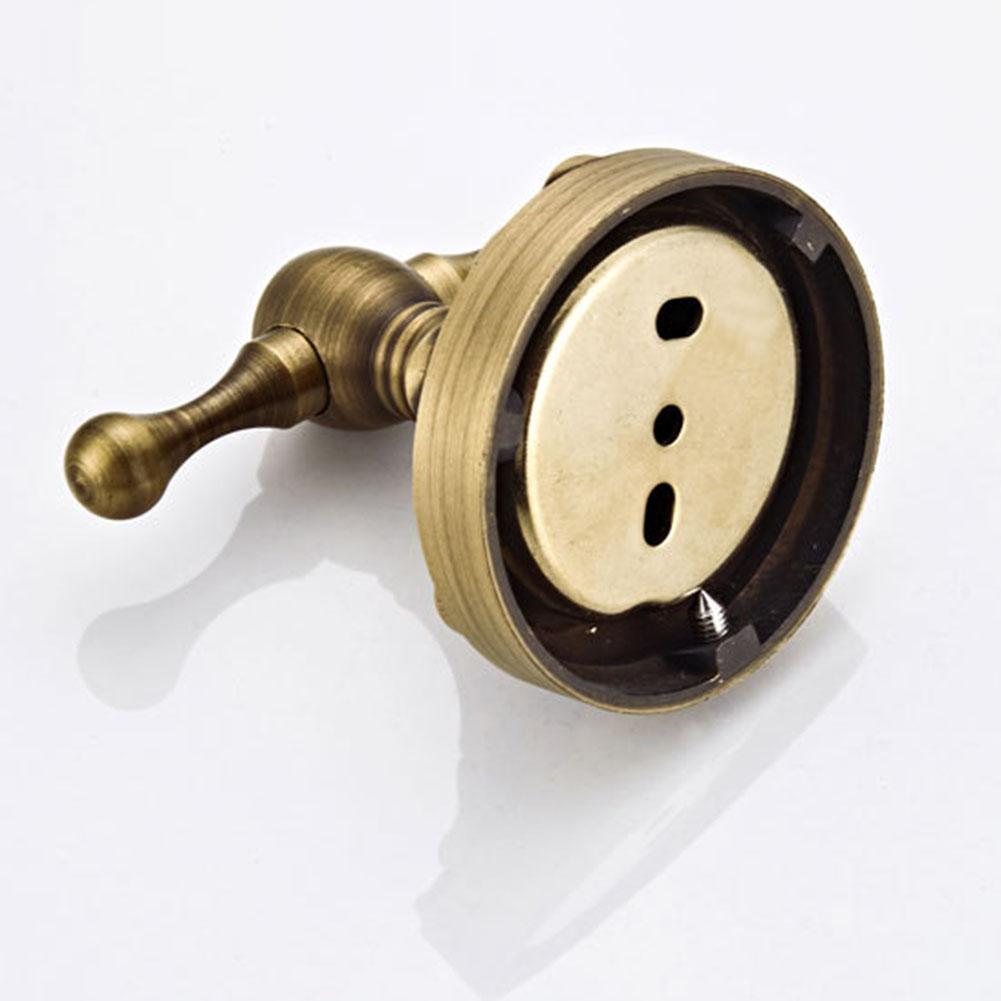 Elegant Brass Clothes Hook for Bathroom and Living Room Antique Style Hardware for Efficient Space Management and Organization