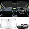 Car Windshield Sun Shade Foldable,Sun Protection for Car Front Windshield,Sun Protector for UV Ray,Car Interior Accessories for Sun Heat,Fit for