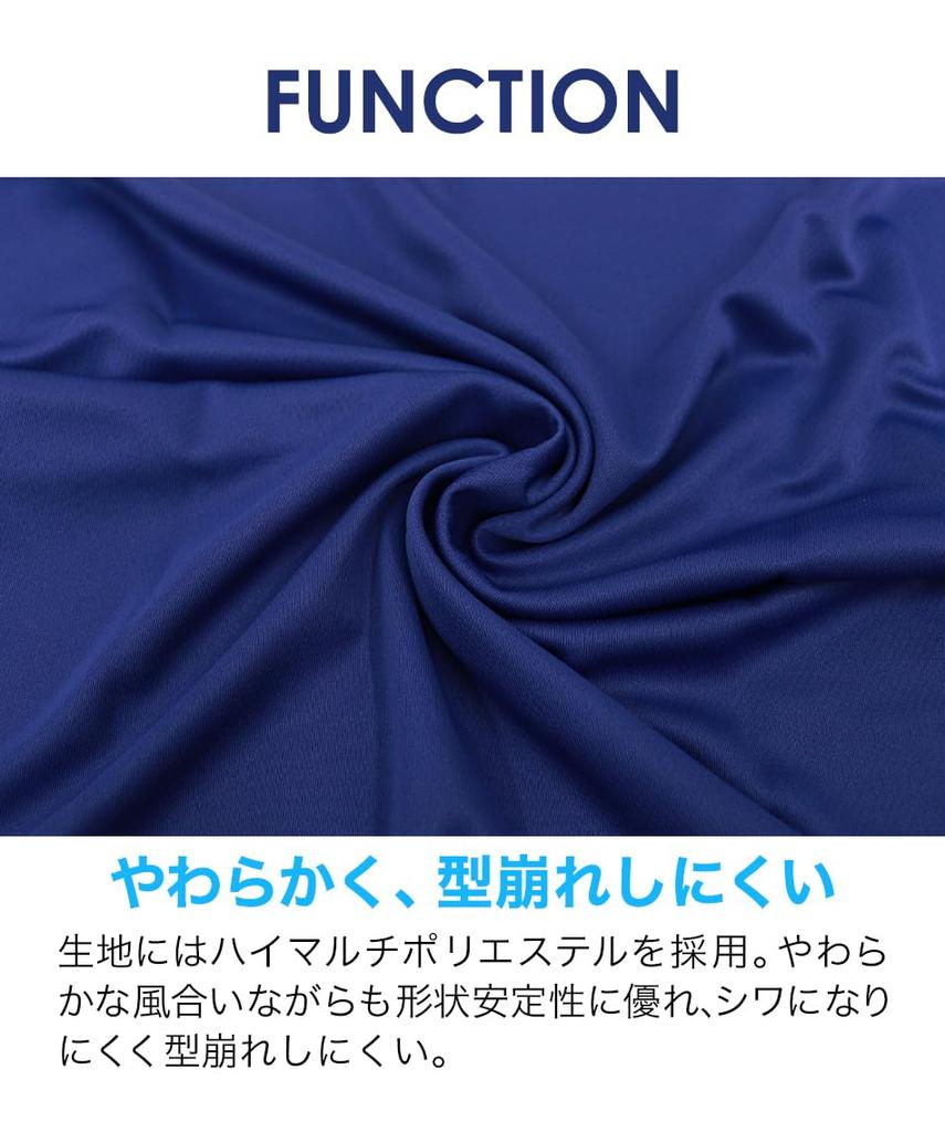 RAKU Shirt M [Phiten] T-shirt Black/Silver