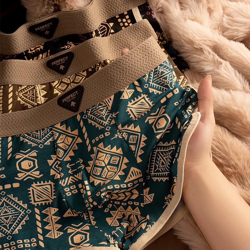 FitonTon Calzoncillos Bóxer Antibacterianos de Algodón Puro para Hombre Paquete de 3