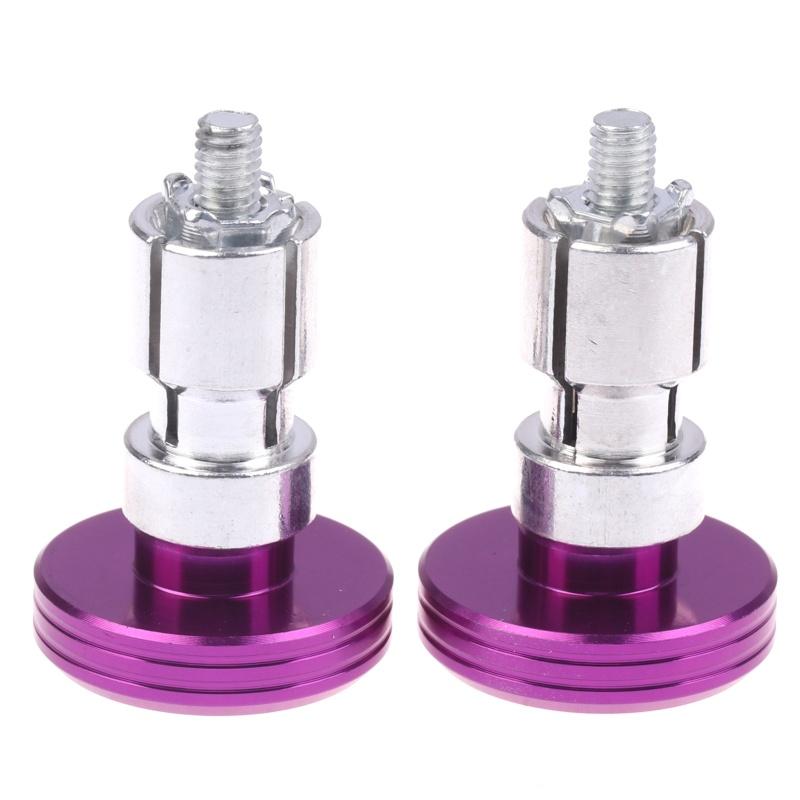 1 пара заглушек на руль мотоцикла, алюминиевые наконечники для ручек мотоцикла, противоскользящий дизайн