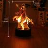 Genshin Impact LED Night Light Zhongli HuTao Xiao Shenhe Anime 3D Lamp for Bedroom Decor Moon Lamp Birthday Best Gifts Luces
