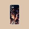 AOT Eren Yeager Clear Mobile Phone Case for Samsung Galaxy S25 S24 S23 S22 S21Plus FE Ultra Colorful Cover
