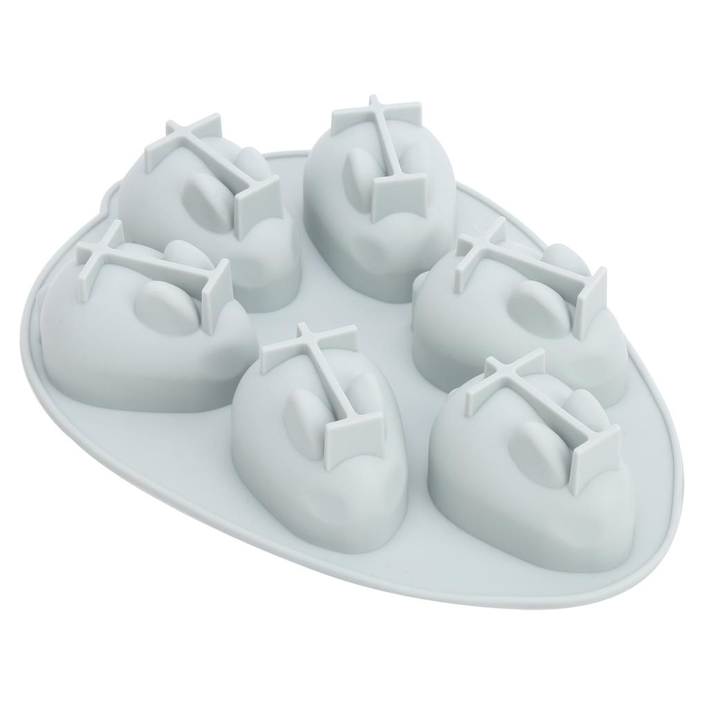 3D Shape Silicone Mold Cake Baking Pan Hollow Ice Cream Chocolate Mold Tool