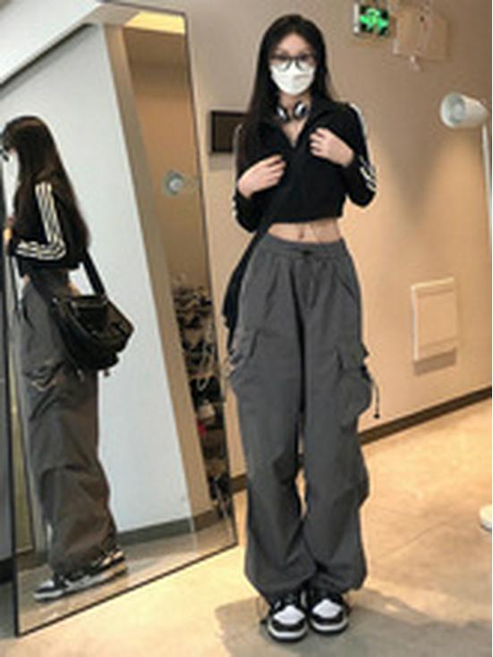 Men's Trendy Japanese Loose-Fit Work Overalls for Spring and Autumn