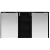Bathroom Cabinet Set 3 Pcs 116 X 16 X 62.5 Cm Engineered Wood