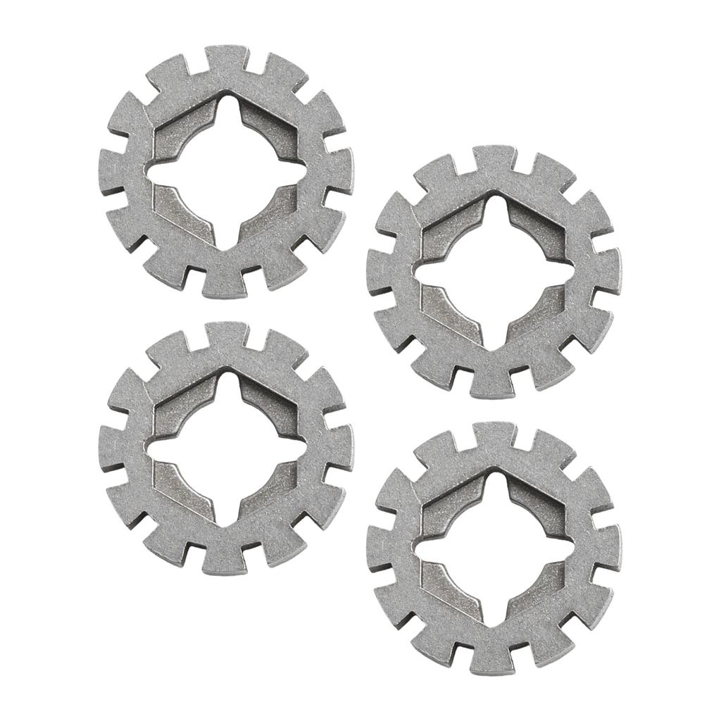 Multi Power Tool Oscillating Saw Blade Adapter 4Pcs with Shank Compatible with Multiple Accessories for Woodworking