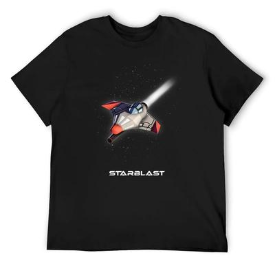 Fly and Starblast Logo T-Shirt Gifts for Boyfriend Clothes Tops Mens T Shirts