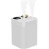 WhiteSmall Wireless Air Humidifier, Dual Spray Nozzles & 4 Spray Modes Cool Mist Humidifier with Power Indicator & Auto Shut-off