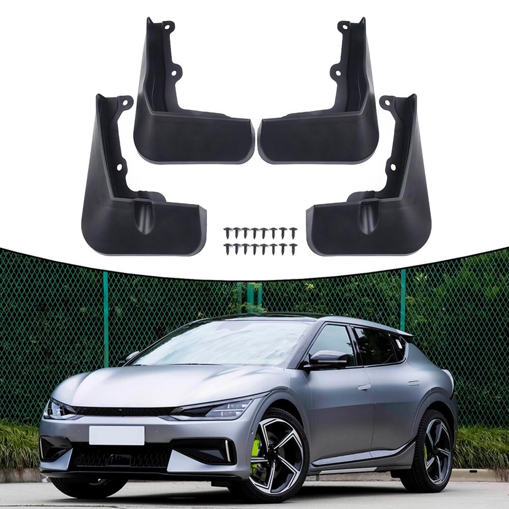 Wear-Resistant Mudguards Mudguards Tire Fenders Fitment Check Advised Made Of ABS Material Tire Fenders For Vehicles