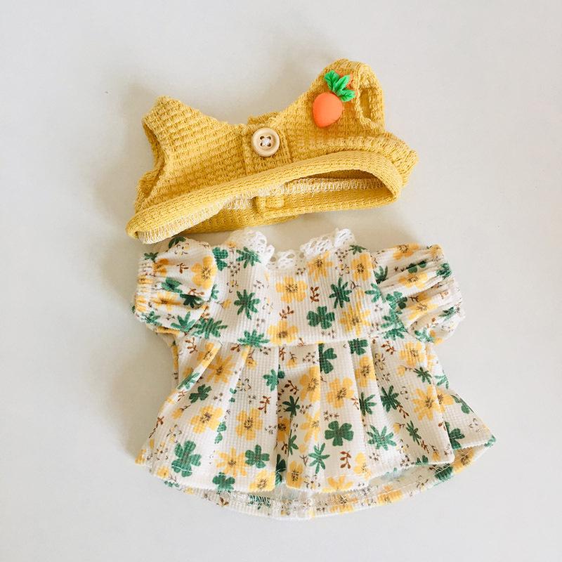 Annoying Duck Plush Toy Doll Clothes Blind Box - 17cm Yellow Duck Outfit