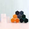 3 Lattices Cosmetic Brush Storage Box Organizer for Makeup Tools Pen Nail Polish Holder Large Capacity