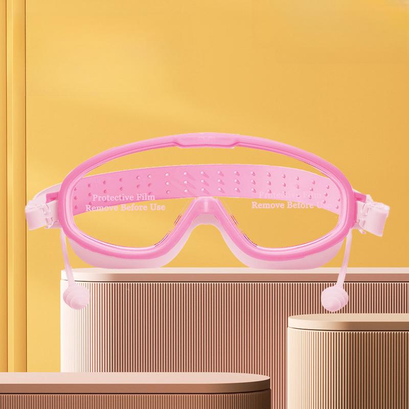 

Взрослые профессиональные очки для плавания, водонепроницаемые, с защитой от запотевания и УФ-защитой, очки для плавания для мужчин, женщин, молодежи розовый