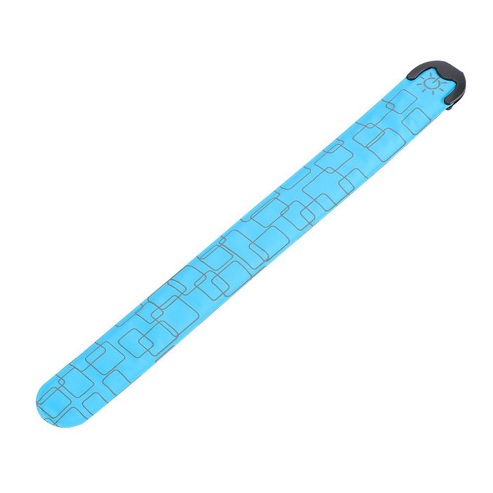 1pc Rechargeable LED Armband High Visibility Reflective For Night Cycling Running Adjustable LED Armband Multiple Lighting Modes