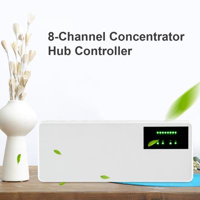 Hub Concentrador Controlador de 8 Canais Caixa de Controle de Válvulas Elétricas de 8 Sub-câmaras para Sistema de Aquecimento por Piso Radiante Ar Condicionado