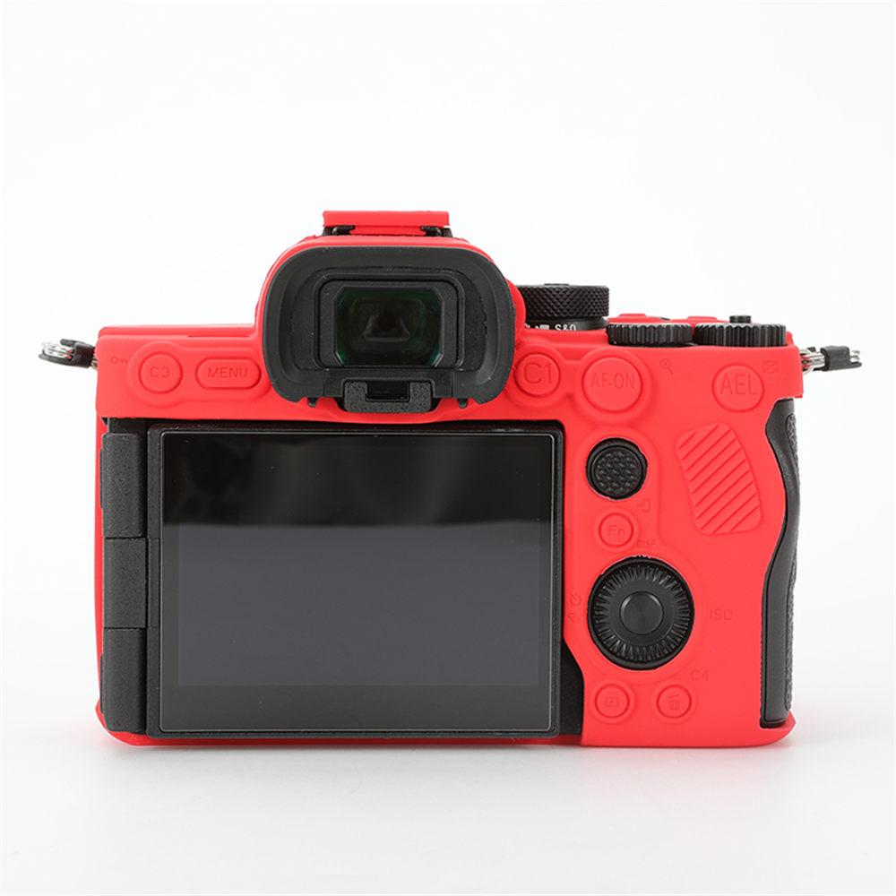 Soft Silicone Armor Camera Body Case For Sony A7R5 A7R4 A7M4 A7R3 A7R2 A7S2 A72 ZVE10 ZV1F ZV1F M2 Protective Rubber Cover