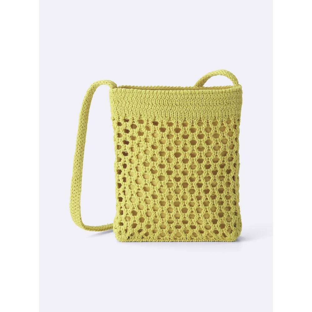 Gu By Uniqlo Mesh Knit Shoulder Pouch+e