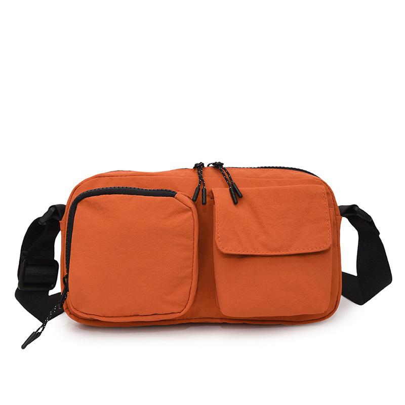 New multi-pocket messenger bag women's fashion casual camera bag men's lightweight sports shoulder bag