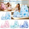 Gradient Color Fashion School Backpack for and High School Students