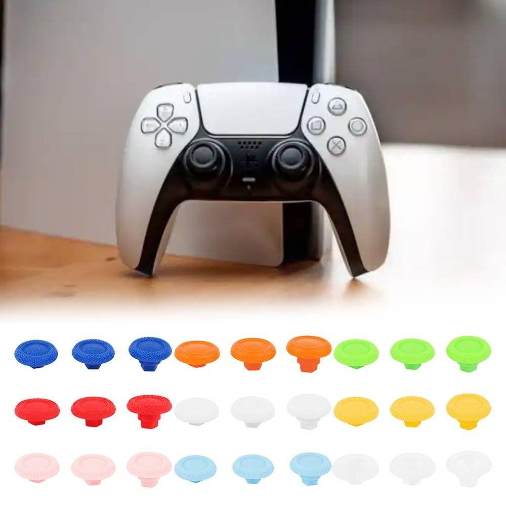 

8шт протиковзкі ковпачки для джойстиків DIY Аналогові джойстики для джойстиків Заміна деталей геймпада для PS5 прозорий