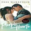 Purple Hearts by Tess Wakefield Paperback Book 9781668021873