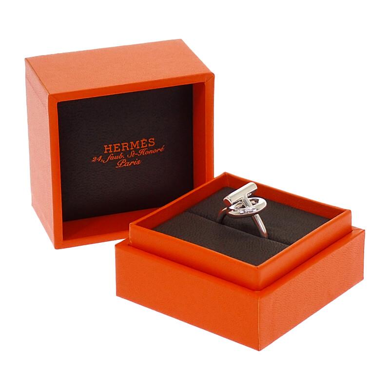 HERMES  H103658B 00056 #15.5(JP Size)  ring Silver925 mens
