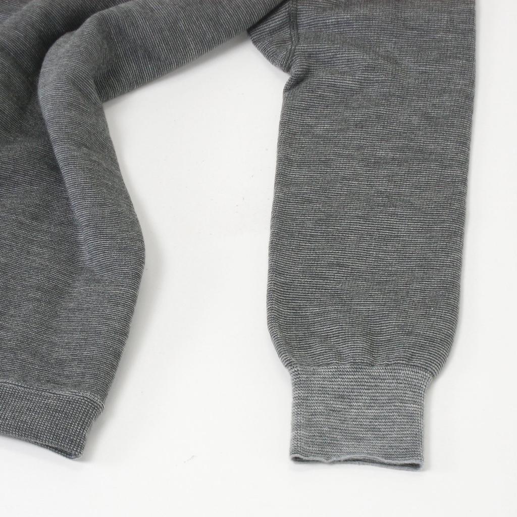 Mochihada Mochijoy Crew Neck Long Sleeve Shirt Thin and Slightly Thick Mesh Gray Innerwear Warm Winter Wear Winter Wear Motorcycle Fishing Golf