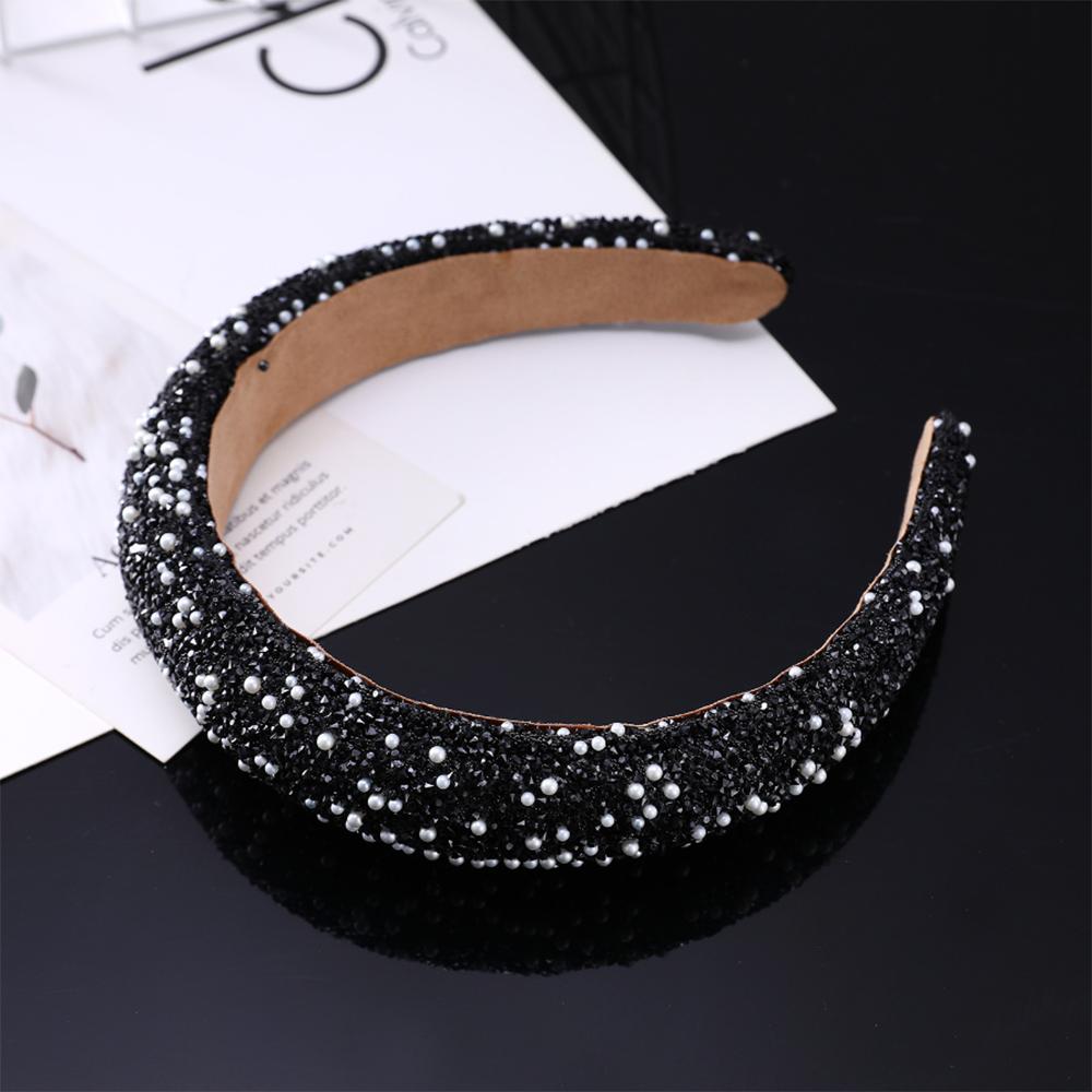 Diamond Headband Glitter Sparkle Jeweled Womens Headbands Hair Bands Wide Fashion Hair Hoops Girls Hair Accessories