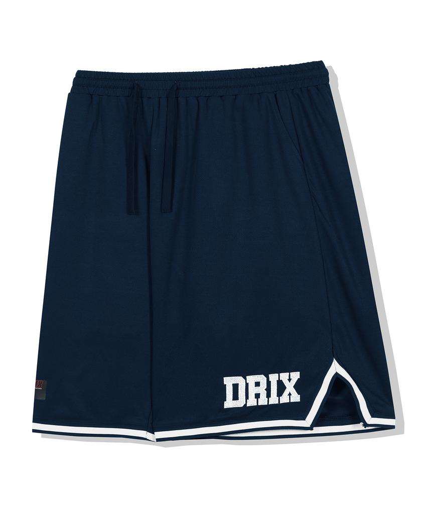 DRIX Rugby Graphic Mesh Bermuda Pants_Navy