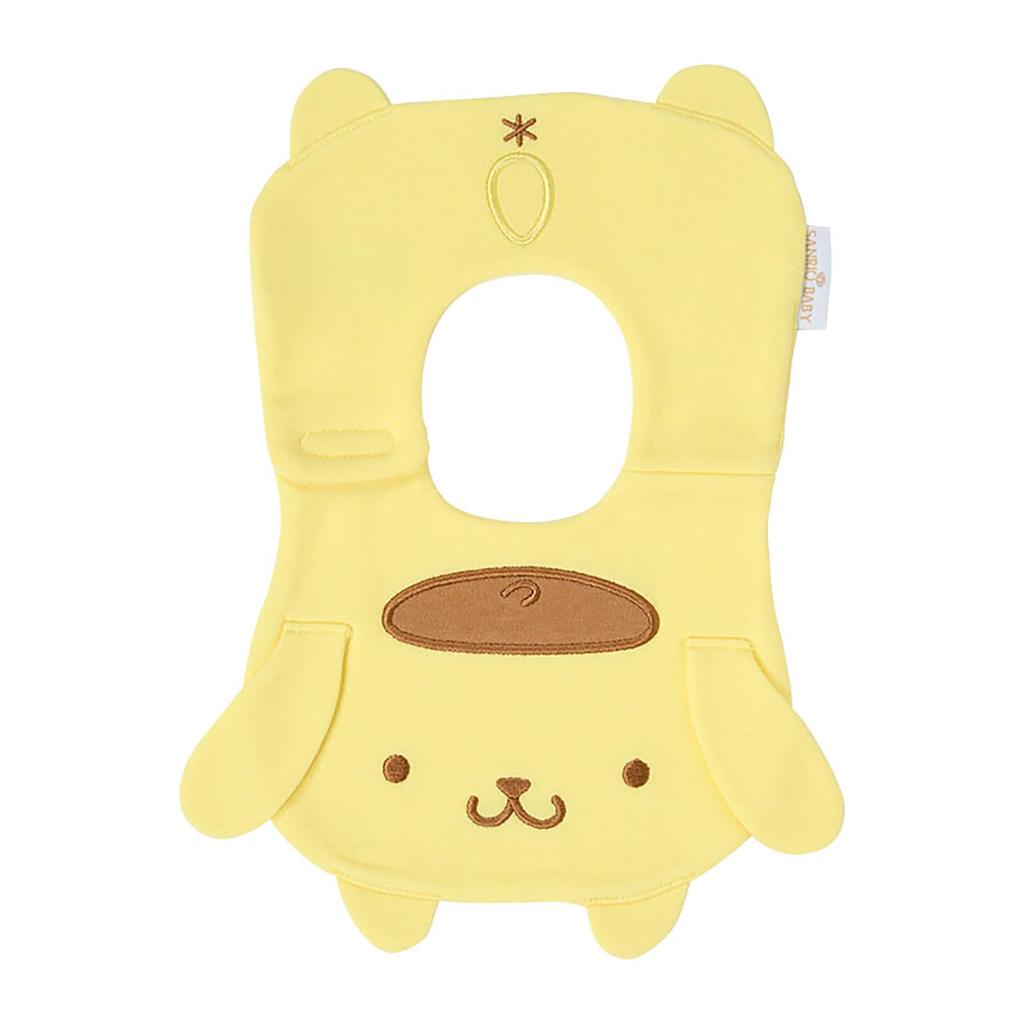 Baby Character Shaped Bib Pompompurin Baby Meal Apron Gift Cotton Soft Organic Cotton Baby Gift 019241 [Sanrio] 100%