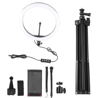 12 "  "  Dimmbares LED-Ringlicht Fotografie Fülllicht mit Stativ für Make-up Video Studio