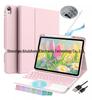 Compatible Keyboard Case for 2025 iPad11 A16 - 10th Gen 10.9" | Bluetooth | Pen Slot | Touch Backlight