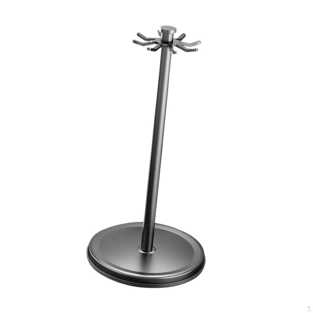 Degree Rotating Utensil Rack Hanger Stand Supplies Organizer with Hooks for Kitchen Counter Spoon