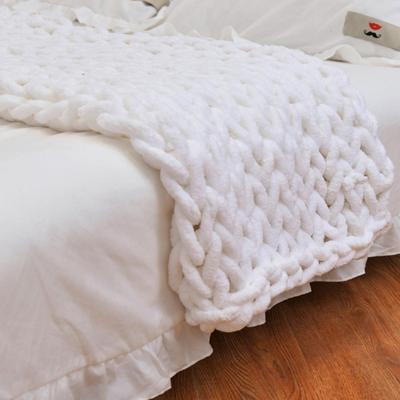 Super Soft Chenille Velvet Yarn Fluffy For Knitting And Chunky Crochet Threads DIY Sweater Scarf Blankets Making Supplies