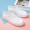 LUCEEO Kids' Summer Beach Sandals and Clogs - Closed-Toe, Hollow Design for Boys & Girls