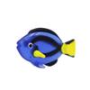 Four Cart Cute Handmade Glass Craft Blue Tang Fish