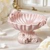 Jewelry Storage Tray Creative Seashell Shapes Plastic Trays Jewelry Earrings Ring Display Plates