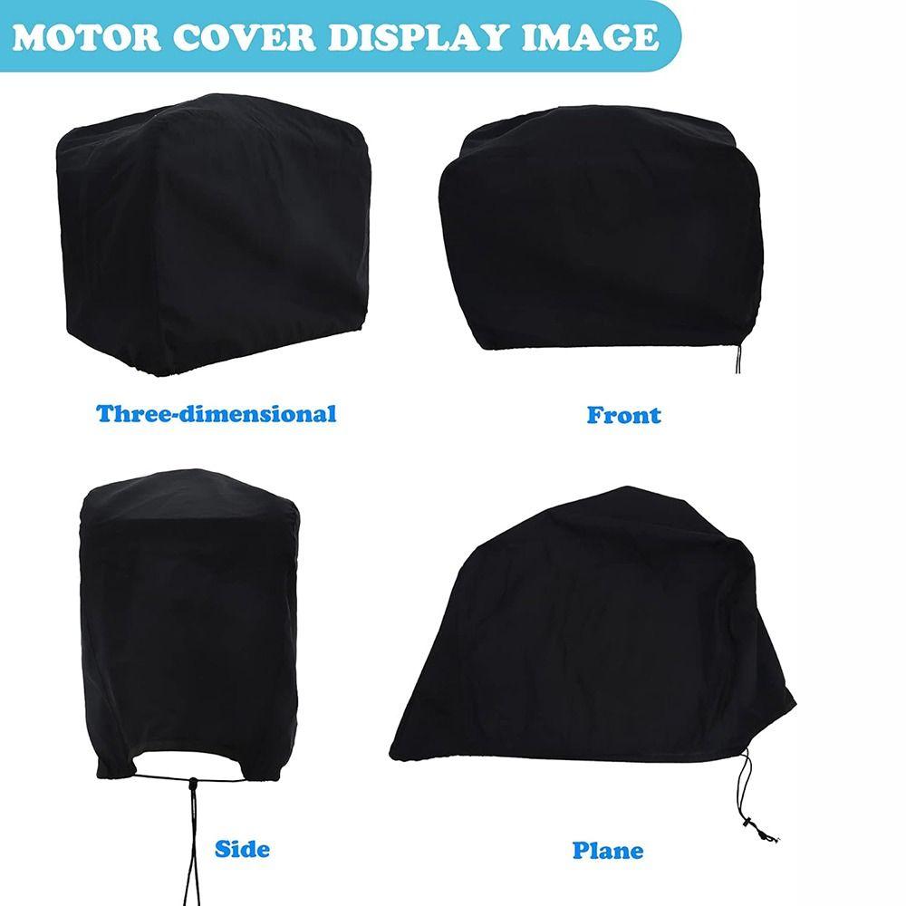 Anti-scratch Motor Engine Boat Cover 210D Oxford Cloth Waterproof Cover New Dust Cover
