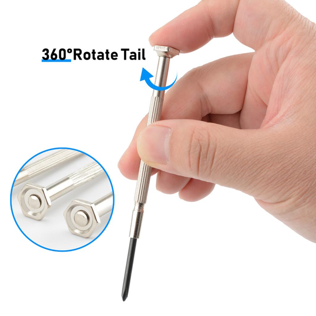 Precision Screwdriver Bits Set Stainless Steel Practical DIY Repair Tool Kit Suitable for Most Electronic Products