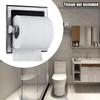 Portarotolo di Carta Igienica da Bagno Estensibile Dorato in Metallo Supporto Semplice da Installare per Uso Domestico