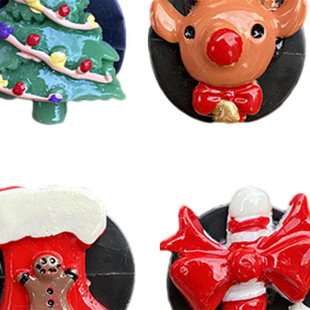7Pcs Christmas Car Air Freshener Vent Clips Accessory Decor Stylish Xmas Decoration for Women Men
