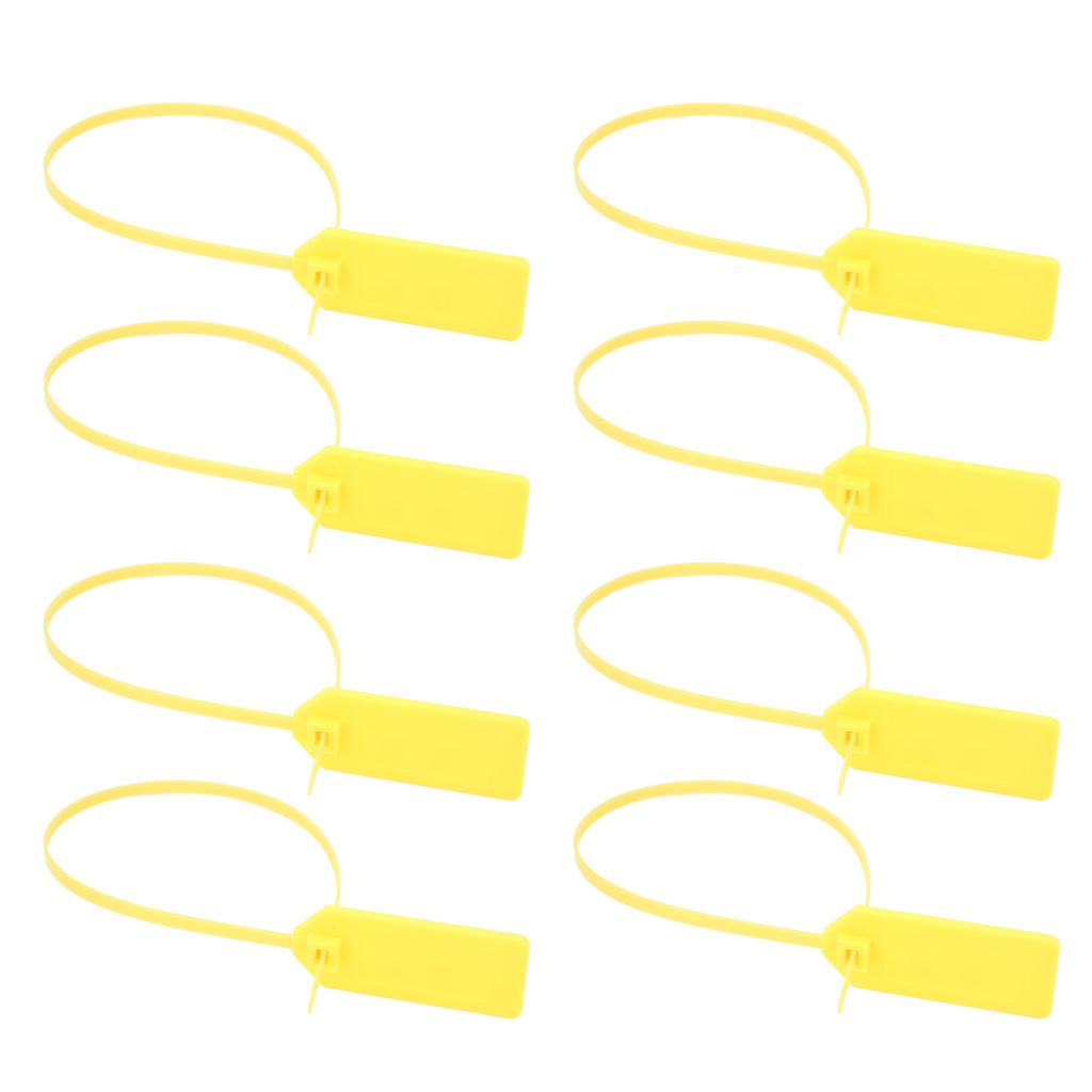 50PCS 915MHz RFID Tie Tag Waterproof Security Shipping Labels for Parcel Logistics Luggage Clothing