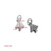 S925 Sterling Silver Vintage Christmas Tree Coin Pendant DIY Bracelet Pendant Handmade Braided Rope Material Accessories