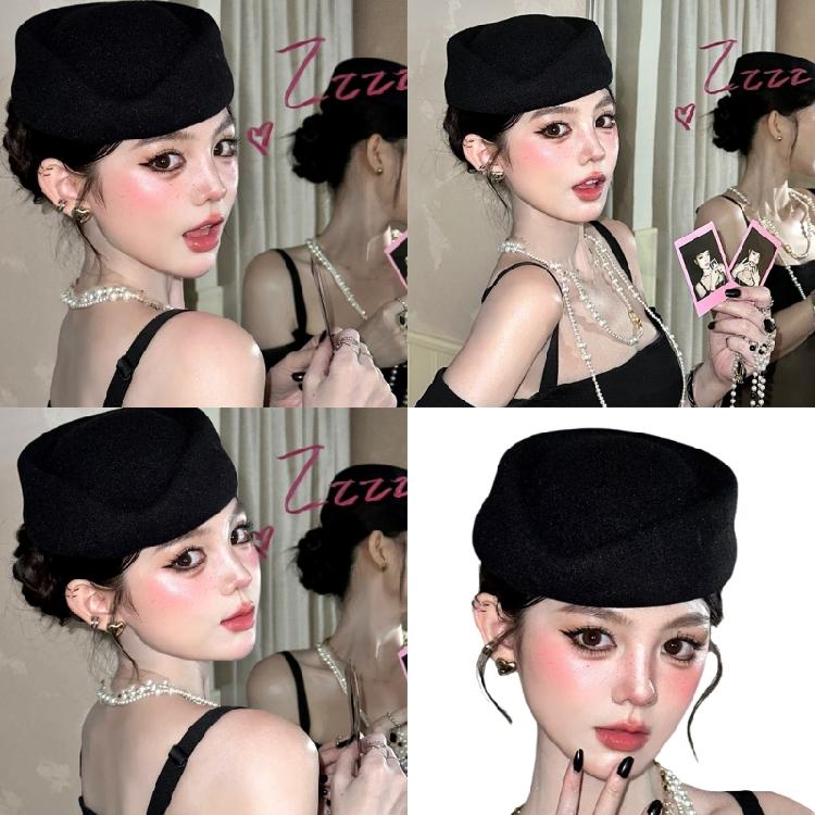 Minimalists Flated Top Hat Soft Cotton Construction Gender Suitable For Office Event And Weekends Wear