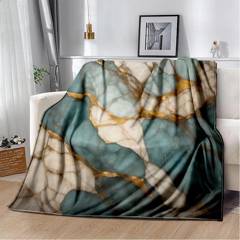 2026 New Style Luxurious Nature Marble Colour Blanket,Soft Throw Blanket for Home Bedroom Bed Sofa Travel Picnic Cover Kid Gift