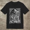 Witches Sabbat Occult Graphic T-Shirt, Satanist Unisex Tee, Gothic Medieval Print Top