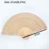 Personalized Hand Held Fan Engraved Chinese Wooden Fan Home Decoration Bamboo Folding Fan  Women