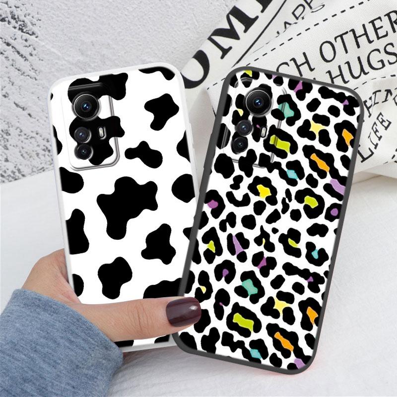 Cover For Redmi Note 12S Phone Case Fashion Vintage Leopard Painted Shell Soft Silicone Funda For Redmi Note12S Capa 6.43" Bags